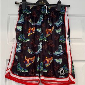 Flow Society Sneaker Print Kids Shorts